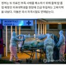 축구장 천막 병실에 병원 페리까지…의료 붕괴 직면한 이탈리아 이미지