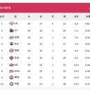 6위까지 개치열하네 이미지
