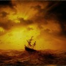 폭풍우가 몰아치는 이미지