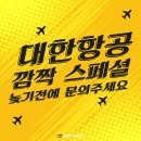 [세방여행사] 가격내린 대한항공 $1260, 내년항공권 지금 구입하세요 이미지