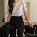 프리미엄 Celine 핀턱 와이드 슬랙스 2color 2size 이미지