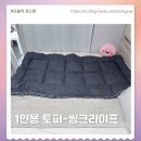 싱글라이프 | 1인용 토퍼 싱글토퍼 쿠팡 구매 후기