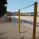 원평초등학교 놀이터 철봉 도색 이미지