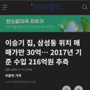 이승기 집, 삼성동 위치 매매가만 30억… 2017년 기준 수입 216억원 추측 이미지