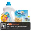 스너글 섬유유연제 허거블 코튼 4L + 리필 1.5L + 체험팩 100ml (쿠폰가 16460원) 이미지