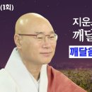 깨달음이란 무엇인가? [지운스님의 명상 깨달음을 논하다 1회] 이미지