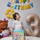 6살 생일기념 셀프촬영!여아 취향저격 쿠팡 연지마켓 산리오 생일풍선 후기