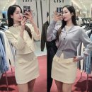 제너럴아이디어 용산아이파크몰 매장 오픈 여자 봄 데일리룩 가디건 투피스 셋업 쇼핑