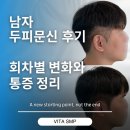 멋진남자 - 중구 김밥친구 | 남자 두피문신 후기, 회차별 변화와 통증 정리