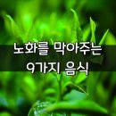 노화를 막아주는 9가지 음식 이미지