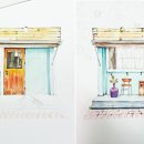 추억을 그리는 어반스케치 이미지