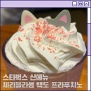 블라썸투어 | 스타벅스 신상 체리 블라썸 백도 프라푸치노 후기 봄 한정 감성 음료 리뷰