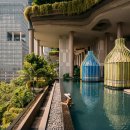 그린빌딩 | 싱가포르 호텔 추천 파크로얄 컬렉션 픽커링 후기숲속 같은 그린 빌딩 사진 명소 럭셔리급 감성 숙소