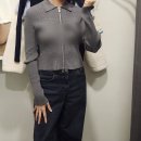 카라소프트 | 탑텐 페더얀 반팔니트 에코소프트 카라 집업가디건