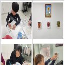 행복재활원 | [전달후기] 모스액자, 색칠공부책 선물 - 창인재활원