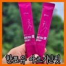 운동 전후 먹기 좋은 젤리형 아르기닌 추천 한포유 아르기닌핏 후기 [HANFORYOU]