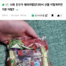 친구가 해외여행 갔다와서 선물 이렇게 주면 기분 어떰? 이미지