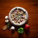 맥주를 구한 피자 이미지