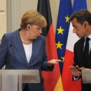 Merkel&Sarkozy kaempfen fuer Griechenland 메르켈&사르코지, 그리스 지원 이미지