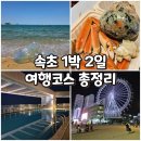 중앙휴게점 | 속초 1박2일 여행 코스 추천! 숙소부터 맛집, 중앙시장까지 알차게 다녀온 후기