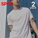[한정판매] 스파오 쿨코튼 남녀공용 루즈핏 여름 반팔 티셔츠 2pack 이미지