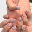 수채화 | 일산네일 유목민 정착각 | 이아네일스튜디오 수채화네일 리얼후기