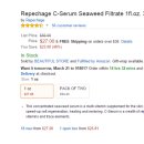 amazon) 송혜교 세럼 Repechage C-Serum Seaweed Filtrate 1fl.oz. 30mL $27 이미지