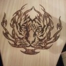 인두화 우드버닝 이미지