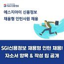 SGI신용정보 채용형 인턴 채용! 자소서 항목 &amp; 작성 팁 공개 (2025)