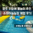 광주농장 | 광주 주말물놀이 추천 소태하늘농장 후기