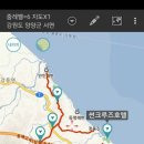 정동진 썬크루즈 마루금 종주 gpx(안인삼거리ㅡ괘방산ㅡ청학산-피래산ㅡ 밤재ㅡ기마봉ㅡ삿갓봉 ㅡ썬쿠루즈 리조트) 이미지