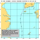 제4호 태풍 '덴무' 진로에 대한 각국 예보 이미지