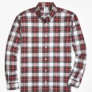 Brooks Brothers/ Non-Iron Regent Fit Dress Stewart Tartan Sport Shirt (Red)/ M(Regent fit ) 이미지