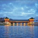 Woljeonggyo in Gyeongju, Korea 경주 월정교 이미지