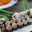 맛있는 김밥 이미지