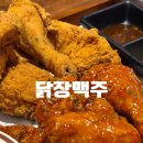 술마시는팡팡노래장 | 철산역 치맥 맛집 닭장맥주 | 핫후라이드, 양념 반반치킨에 시원한 생맥주까지 내돈내산 후기