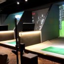 라운딩 스크린 골프 이미지