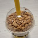 크러쉬 | 퇴근길에 들른 메가커피 플레인 퐁크러쉬 솔직 후기