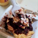 컴포즈커피 대전도안점 : 팥절미 크루아상 와플, 망고스무디, 커피콩빵 후기