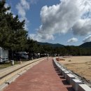 승마장 야외화장실 2 | 남해 상주은모래비치 캠핑장 명당 14번 자리, 오션뷰 가족 캠핑 후기