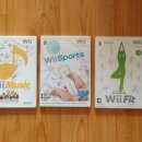 Wii 팝니다^^ (Wii Fit, Sports, Music) 서울직거래 이미지