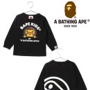 베이프키즈 BAPE KIDS 네임 긴팔 티셔츠 이미지