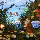 꽃누르미 압화 이미지