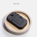 작은나무 | 무소음 벽시계 추천: 일본 원목 장인 제작 모로모로 작은나무 열매 히노끼 샹브루 단독 특가 후기