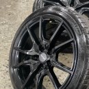 제네시스 G70 순정 블랙 19인치 휠타이어 판매 이미지