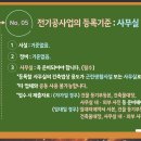 전기공사업 면허 전기공사업법 등록기준 안내 이미지