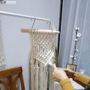 [달빛강좌] 마크라메로 만드는 월행잉, 크리스마스트리 | 송도 캔들 공방 에이브릴29 마크라메 원데이클래스 후기