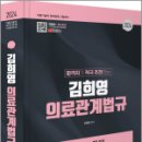 2024 합격자가 적극 추천 김희영 의료관계법규(의료기술직 경력경쟁), 김희영, BTB Books 이미지