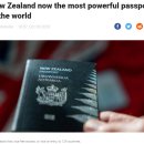 뉴질랜드 여권, 전 세계에서 ‘파워’ 1위…대한민국 여권은 2위 [비전유학원] 이미지