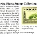 1932년 미국은 우표를 수집하는 대통령을 선출하다 이미지